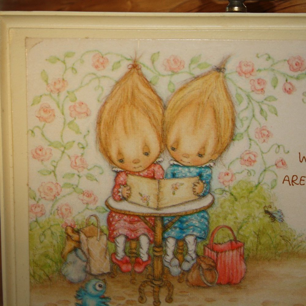 VINTAGE 1983 HALLMARK GOOD FRIENDS PLAQUE - Picture 4 of 8